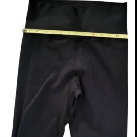 Athleta RIBBED High Waist Seamless Legging Black Yoga GYM Workout Women Medium - Picture 7 of 15
